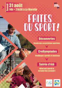 affiche faites du sport